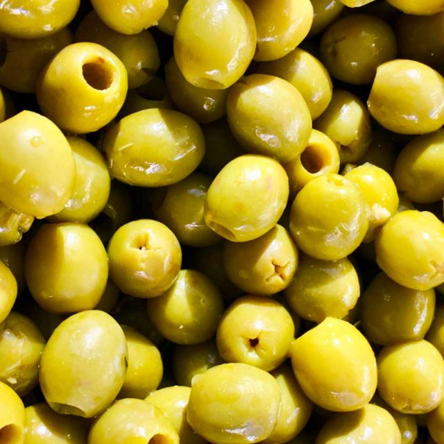 Pitted Manzanilla Olives Aceitunas Lorente