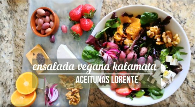 ensalada con aceitunas kalamata