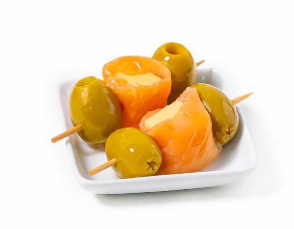 Brochetas de Salmón