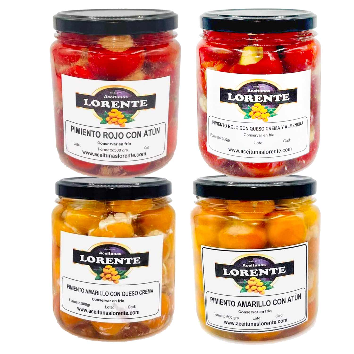 pack pimientos gourmet 500gr